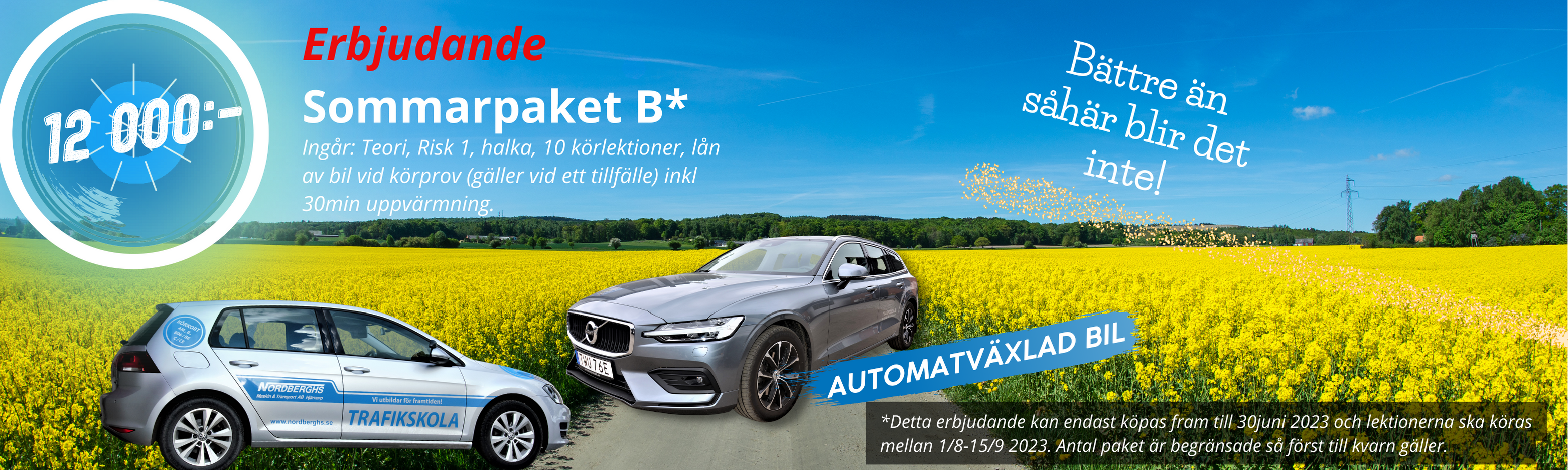 KÖRKORT B, BE B96 | Tommy Nordbergh Maskin & Transport AB